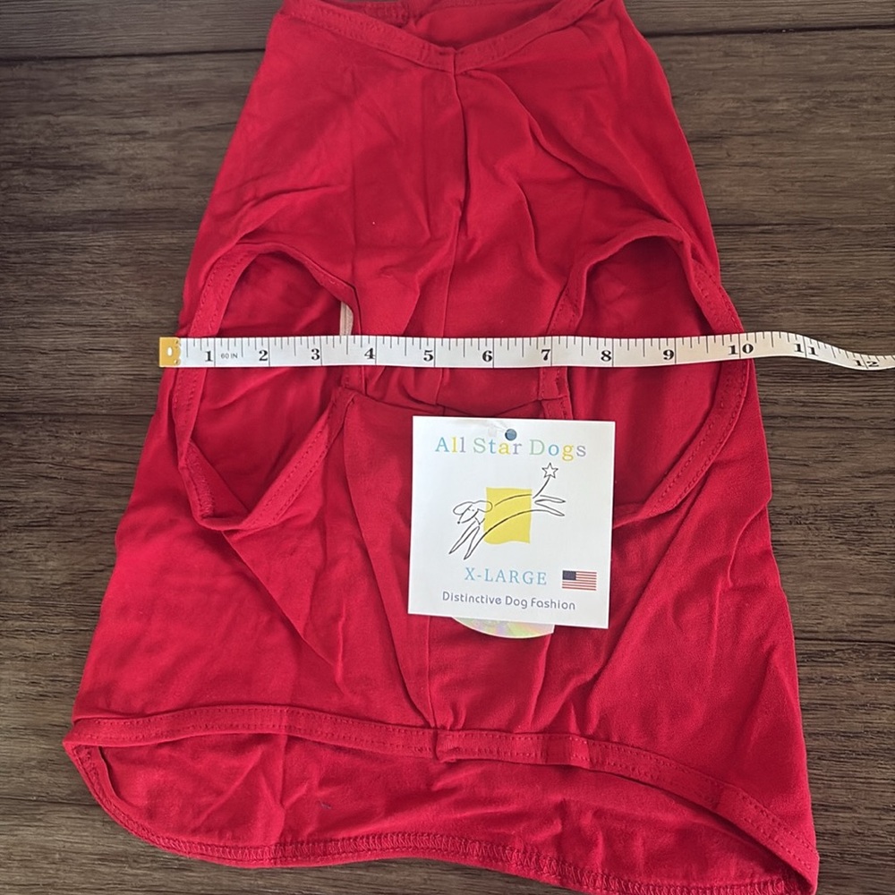 NWT [All Star Dogs] Wisconsin Badgers NCAA Collegiate Dog T-Shirt Sz Large or XL - Picture 9 of 10